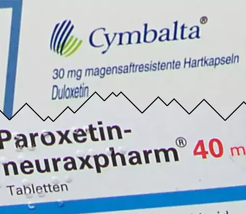 Cymbalta contro Paroxetina