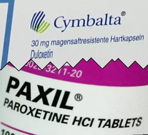 Cymbalta contro Paxil