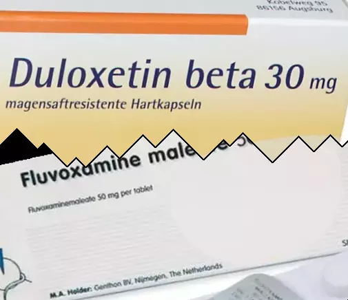 Duloxetina contro Fluvoxamina