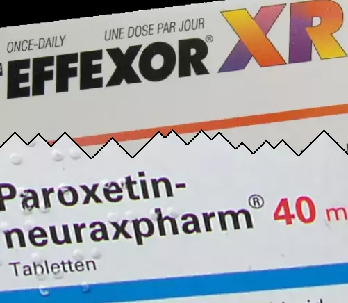 Effexor contro Paroxetina