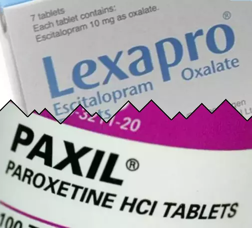 Lexapro contro Paxil