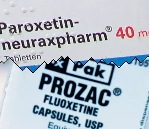 Paroxetina contro Prozac