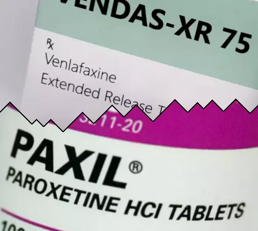 Venlafaxina contro Paxil