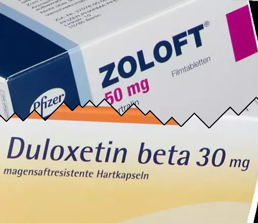Zoloft contro Duloxetina